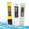 Digital PH EC TDS Meter Tester Temperature Pen Water Purity PPM Filter Hydroponic for Aquarium Pool Water Monitor