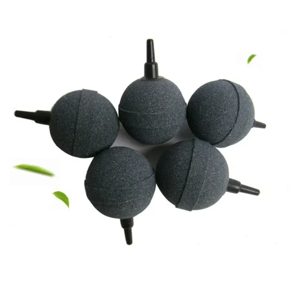 Round Fish Tank Aquarium Air Stone Oxygen Aerator Increasing Air Bubble Hydroponic Oxygen Supply Aquarium Accessories - Image 2
