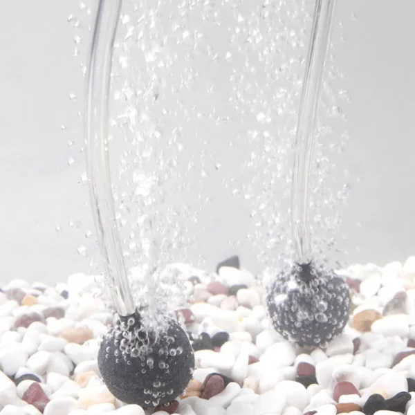 Round Fish Tank Aquarium Air Stone Oxygen Aerator Increasing Air Bubble Hydroponic Oxygen Supply Aquarium Accessories - Image 5