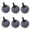 Round Fish Tank Aquarium Air Stone Oxygen Aerator Increasing Air Bubble Hydroponic Oxygen Supply Aquarium Accessories