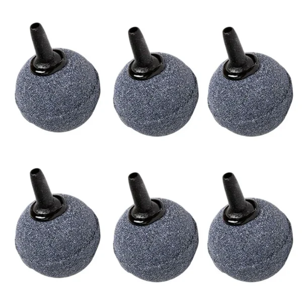 Round Fish Tank Aquarium Air Stone Oxygen Aerator Increasing Air Bubble Hydroponic Oxygen Supply Aquarium Accessories